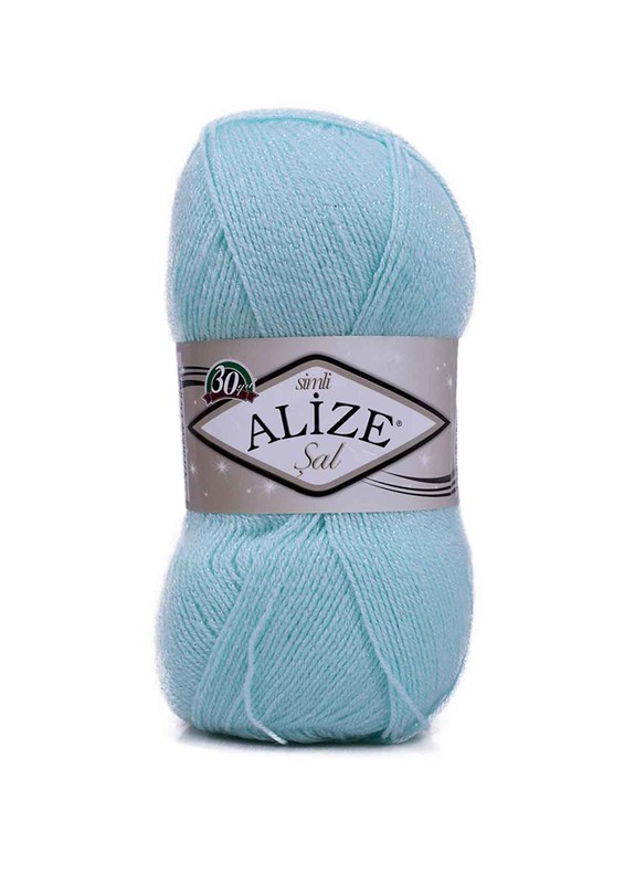Alize - Alize Scarf Glitter Yarn | Sea Green 019