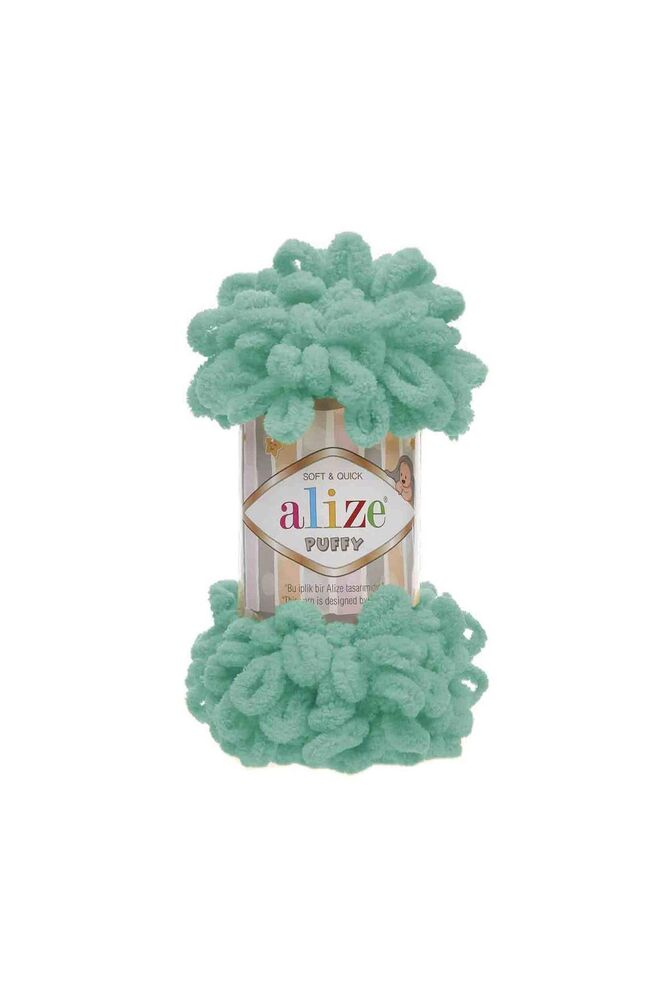 Alize Puffy Yarn | Mint 490