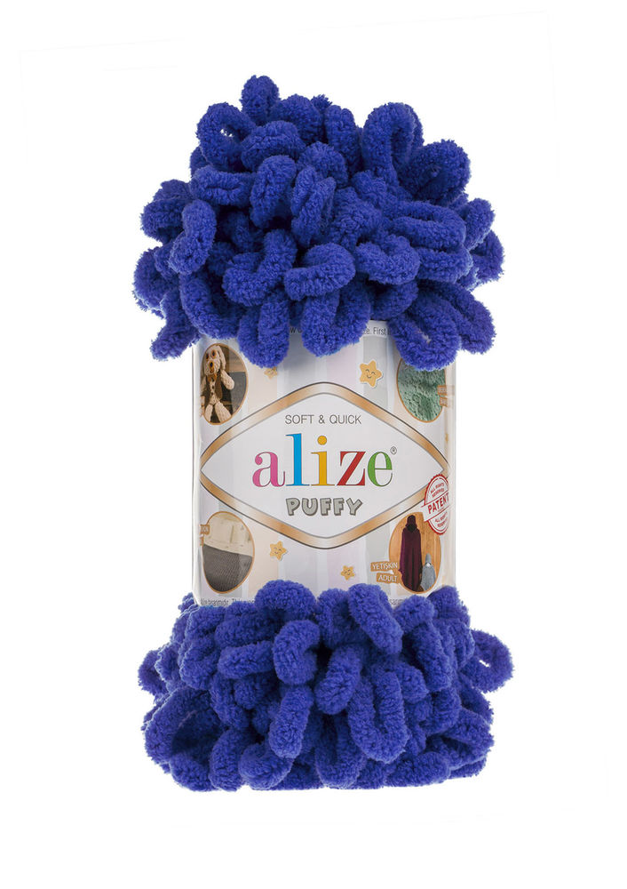 Alize Puffy Yarn | Sax Blue141