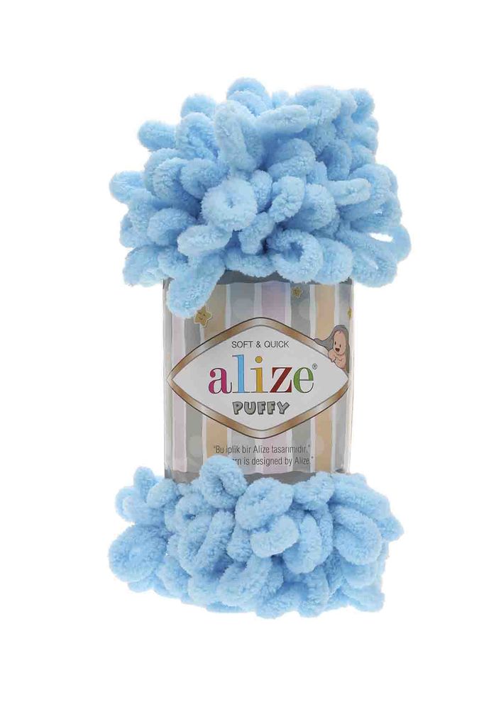 Alize Puffy Yarn/turquoise 287