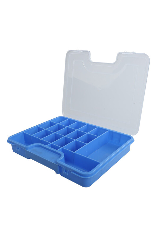 MİR PLASTİK - Organizer Takı Kutusu 20*26 cm | Mavi