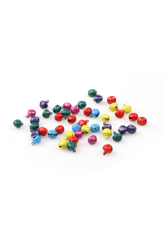 MİR PLASTİK - Amigurumi Zil Çan 8 mm 10 Gram | Karışık Renk