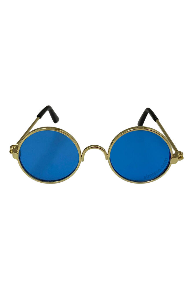 Amigurumi Cam Gözlük Mavi