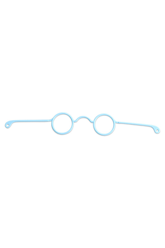 SİMİSSO - Amigurumi Gözlük 17 cm | Mavi