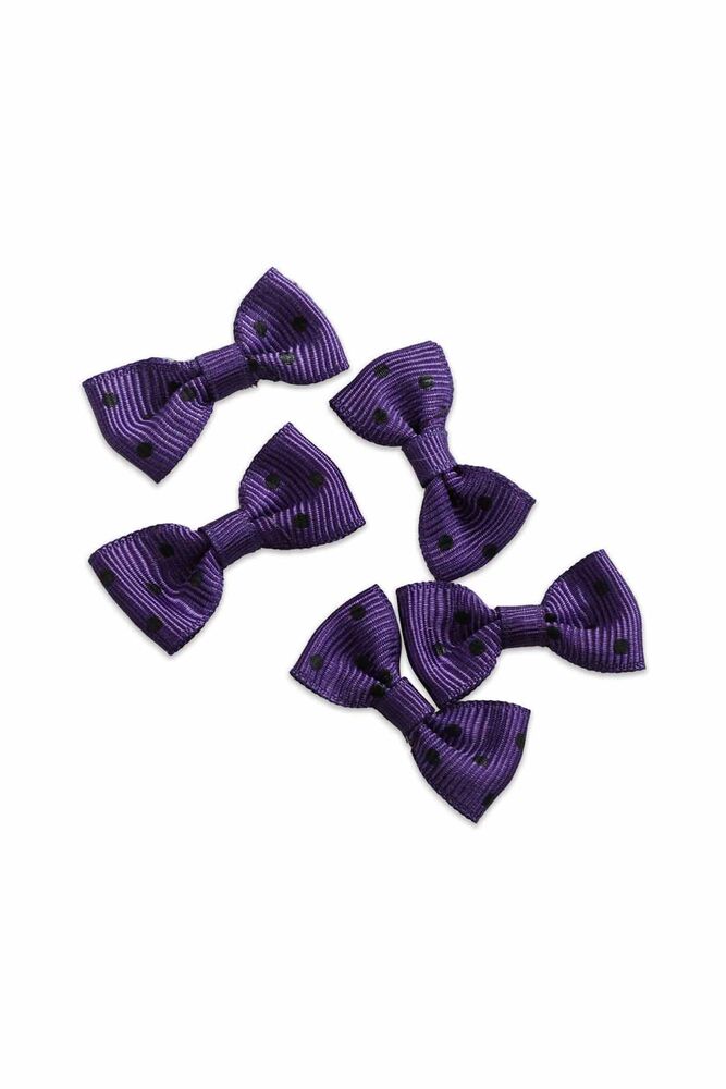 Amigurumi Fabric Bow 5 pcs | Purple