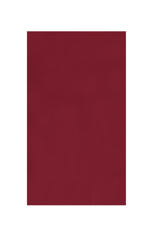 Amigurumi Cotton Satin Fabric 63 | Burgundy - Thumbnail