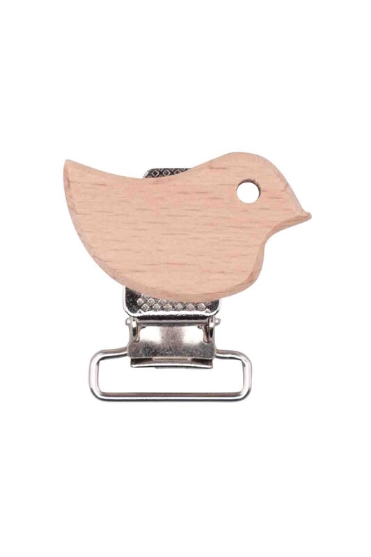 Bird Pacifier Clip-1 3cm - Thumbnail