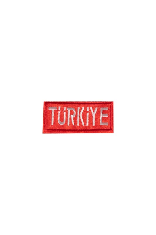 ÖNEL - Türkiye Yazılı Arma 01 | Kırmızı