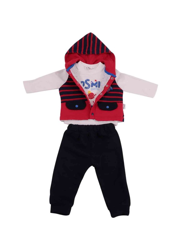 DONİNO - Donino Baby Baby Set 12374 | Red