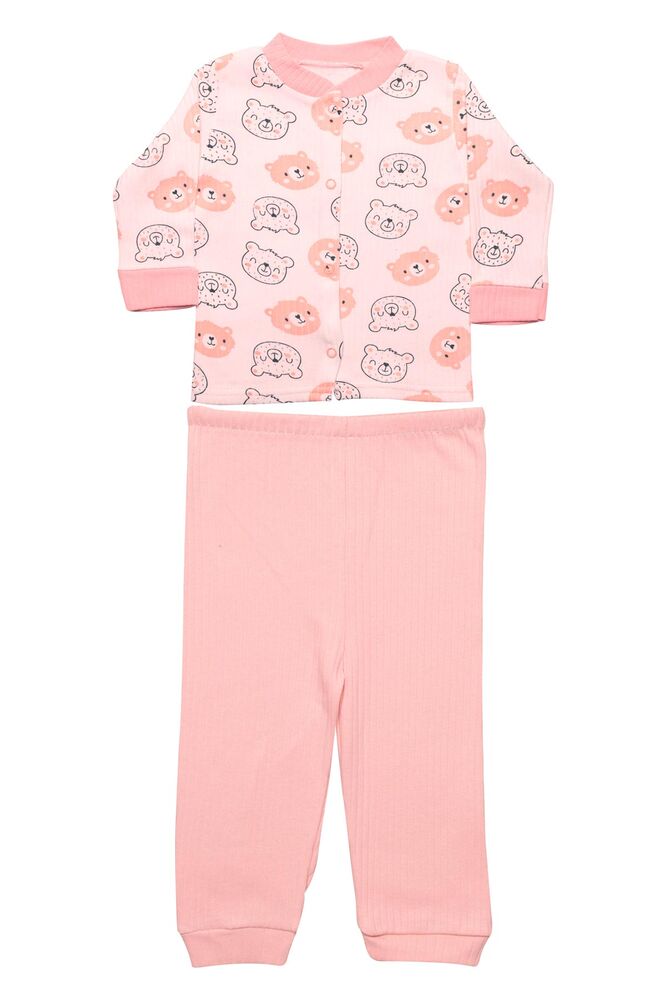 Çıtçıtlı Bebek Takım 042 | Pembe