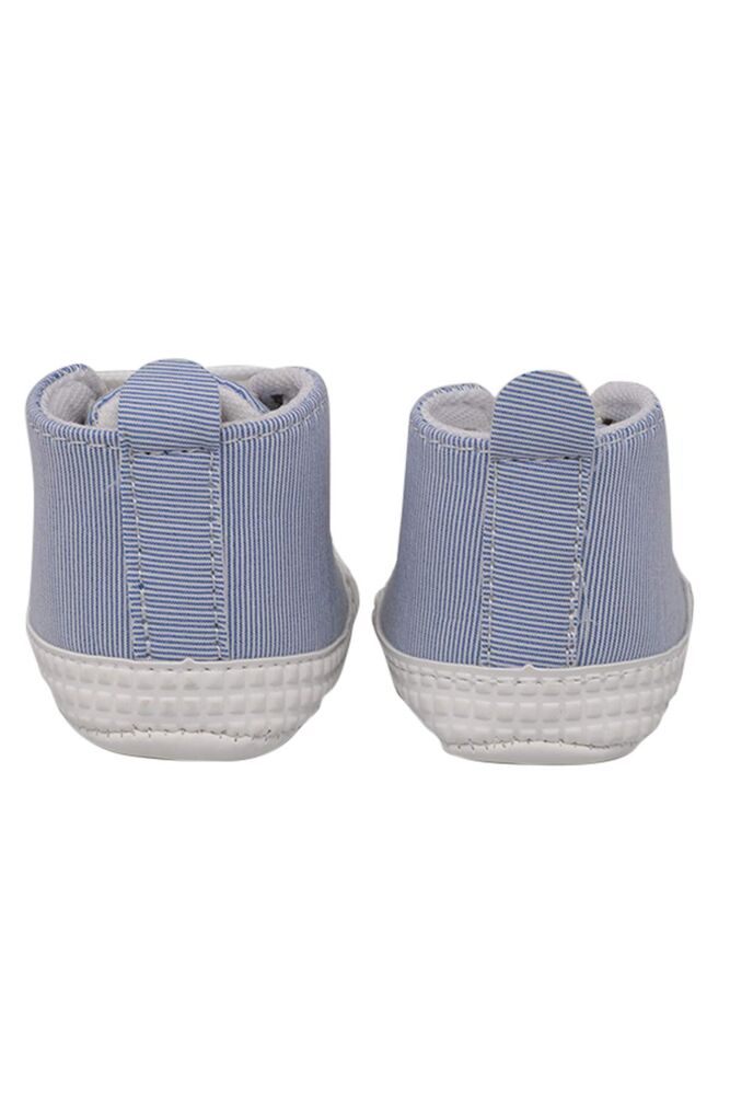 Checkered Lace-Up Baby Shoes | Blue