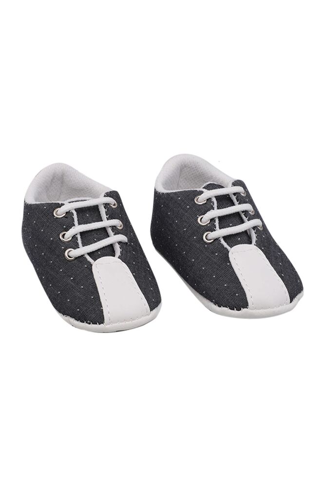 Lace-Up Baby Shoes | Smoky