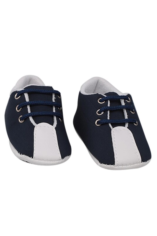 Lace-Up Baby Shoes | Ultramarine - Thumbnail