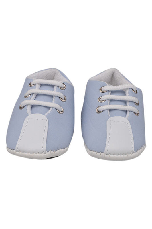 Lace-Up Baby Shoes | Blue - Thumbnail
