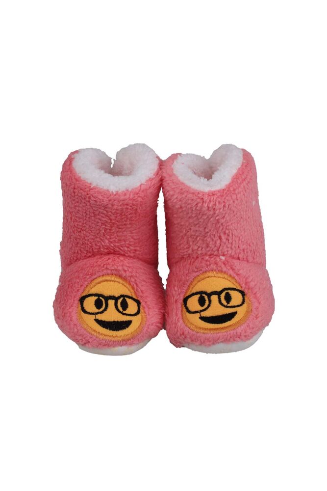 Emoji Printed Welsoft Baby Snoozies | Pink