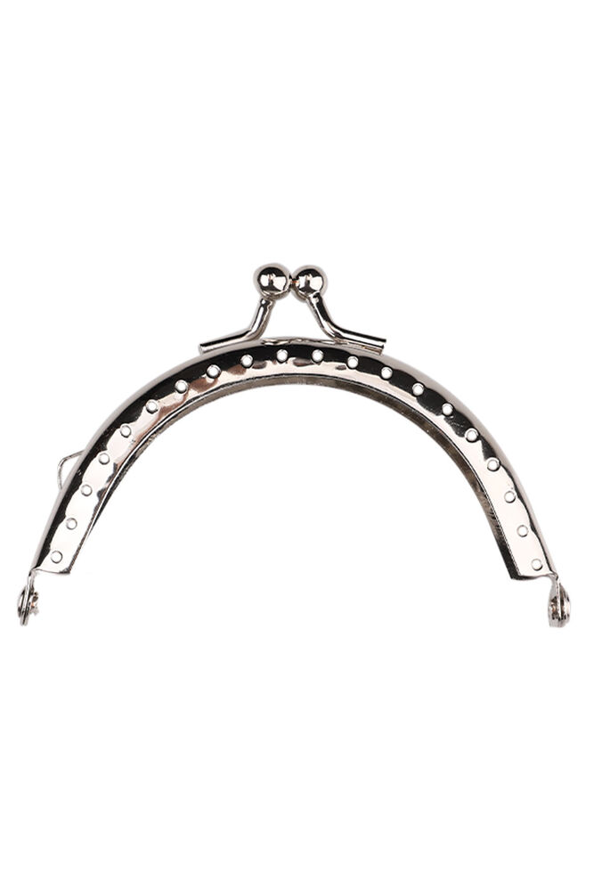 Metal Çanta Klipsi Gümüş 8 cm