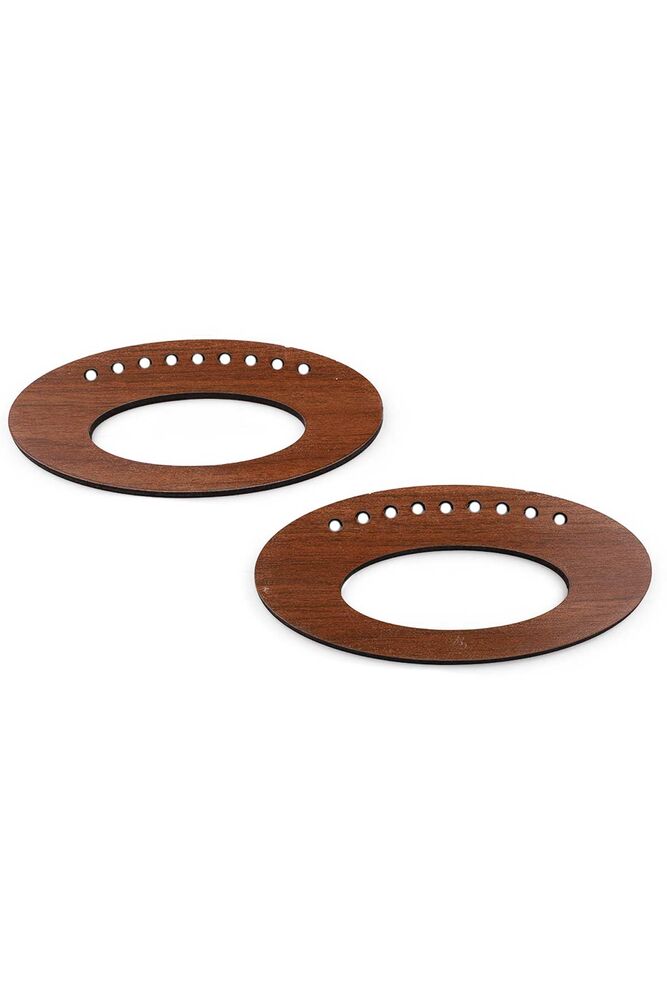Ahşap Çanta Sapı Model 9 | Kahverengi