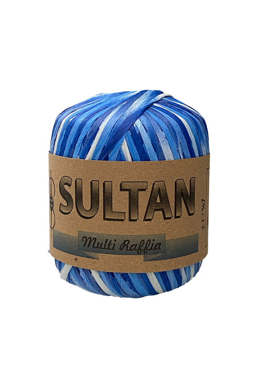 SULTAN - Ebruli Rafya İp 80 gr. | Saks