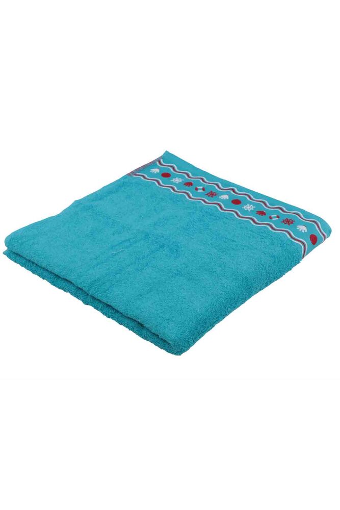 Fiesta Rudder Embroidered Bath Towel Patrol Blue 70*140
