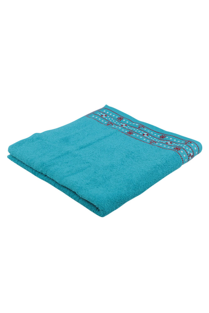 Fiesta Rudder Embroidered Bath Towel Patrol Blue 70*140 284