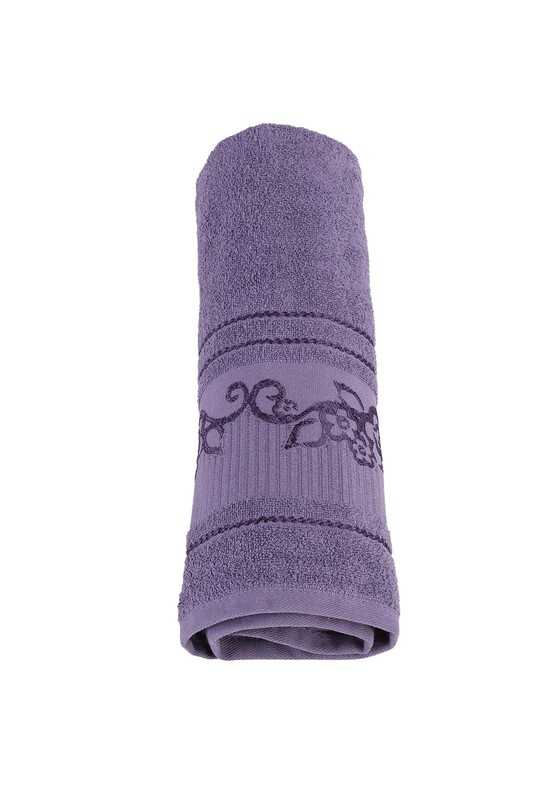 Fiesta Towel Set 1510 | Purple Brown - Thumbnail