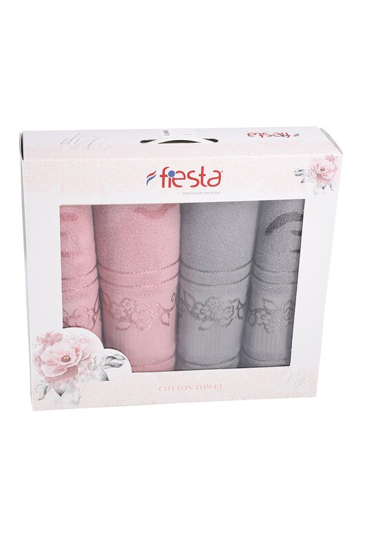Fiesta Towel Set 1510 | Dusty Rose Smoky - Thumbnail