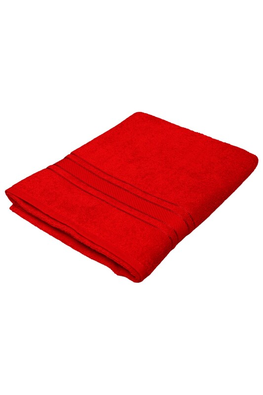 FİESTA - Fiesta Soft Bukle Banyo Havlusu 2671 90x150 | Kırmızı