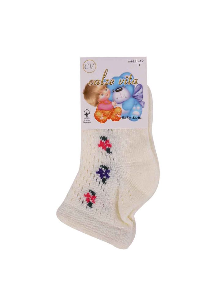 Calze Vita Soket Çorap 001 | Krem