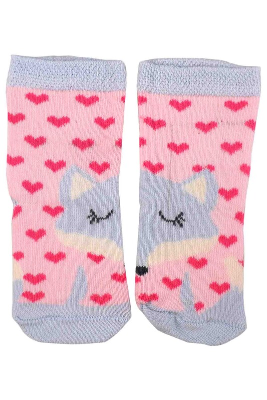 KİDS SOCKS - Kids Socks Soket Çorap 013 | Fuşya