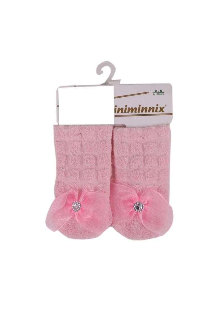 Miniminnix Havlu Çorap 358 | Pembe