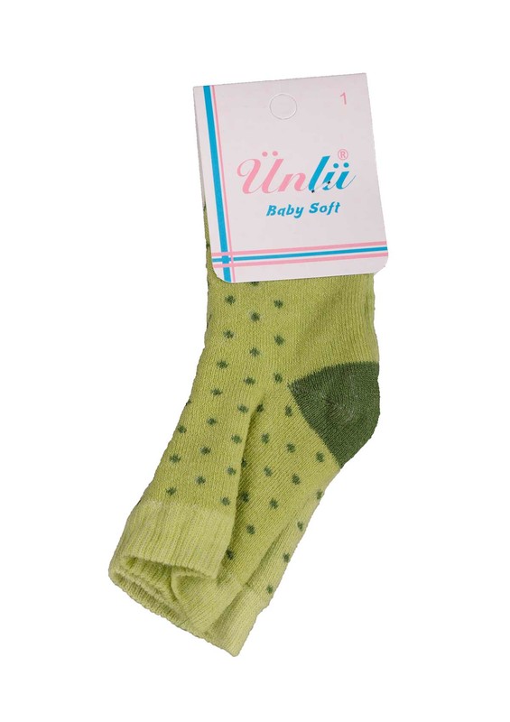 ÜNLÜ BABY - Ünlü Baby Çorap 105 | Yeşil