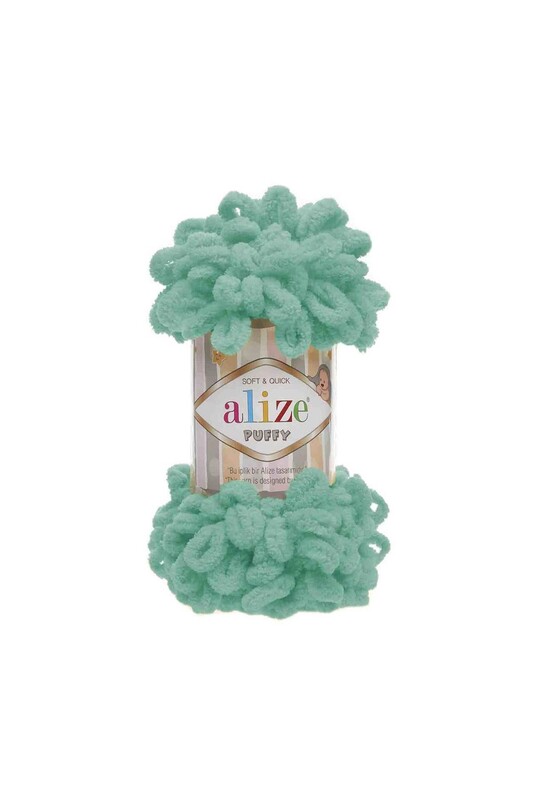 Alize - Alize Puffy El Örgü İpi Mint 490