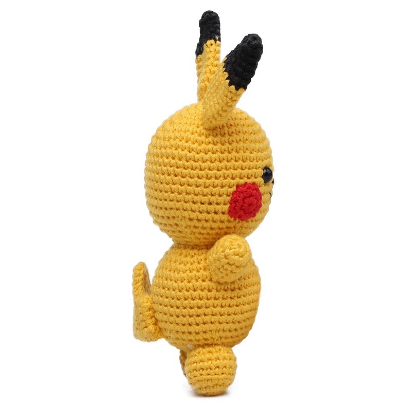 Pikachu Amigurumi Oyuncak - Thumbnail