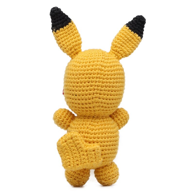 Pikachu Amigurumi Oyuncak - Thumbnail