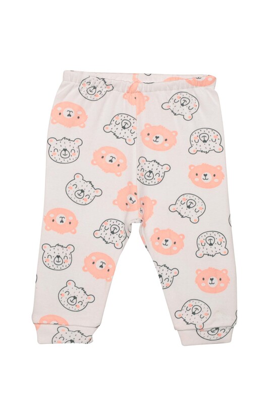 Ayıcık Baskılı Bebek Pijama Takımı 85 | Yavru Ağzı - Thumbnail
