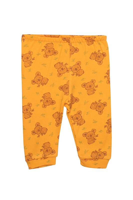 Koala Baskılı Bebek Pijama Takımı 85 | Sarı - Thumbnail