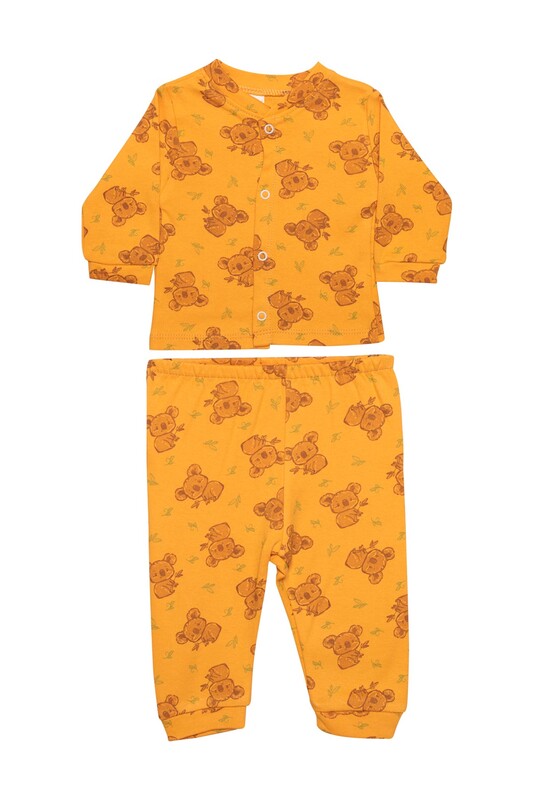 Babysi Bebe - Koala Baskılı Bebek Pijama Takımı 85 | Sarı