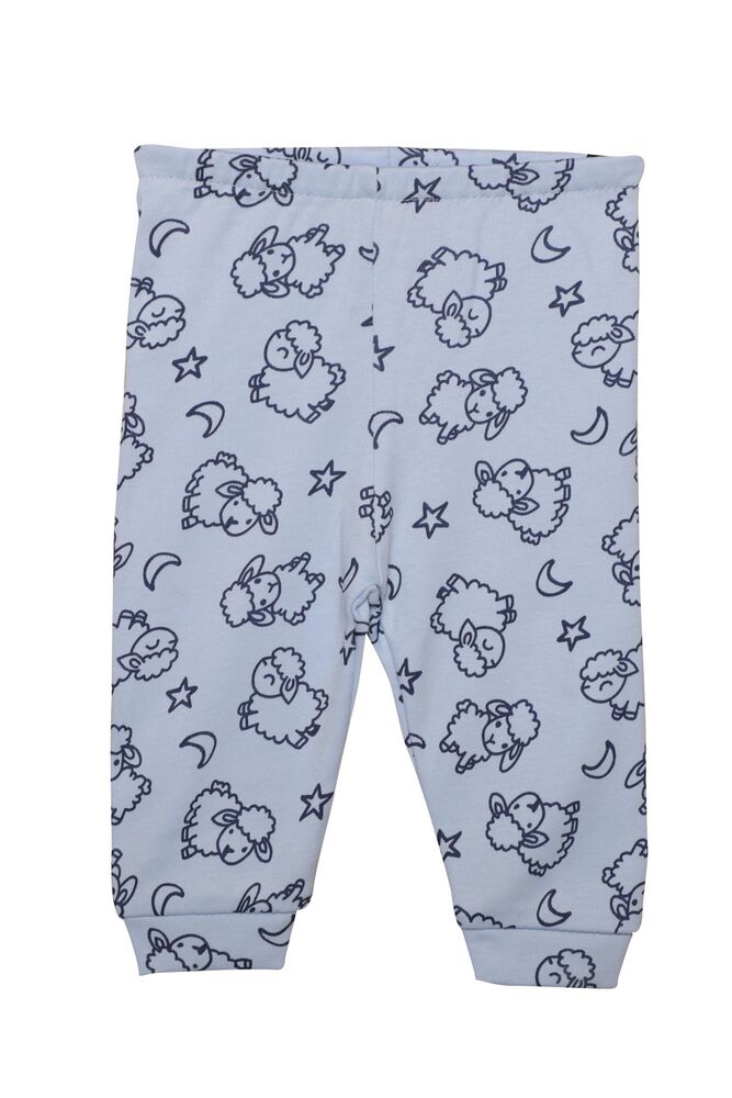 Kuzucuk Baskılı Bebek Pijama Takım 85 | Mavi