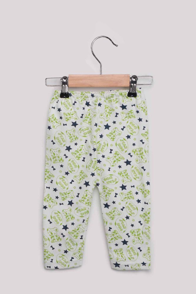 Köpek Desenli Bebek Pijama Takımı | Yeşil