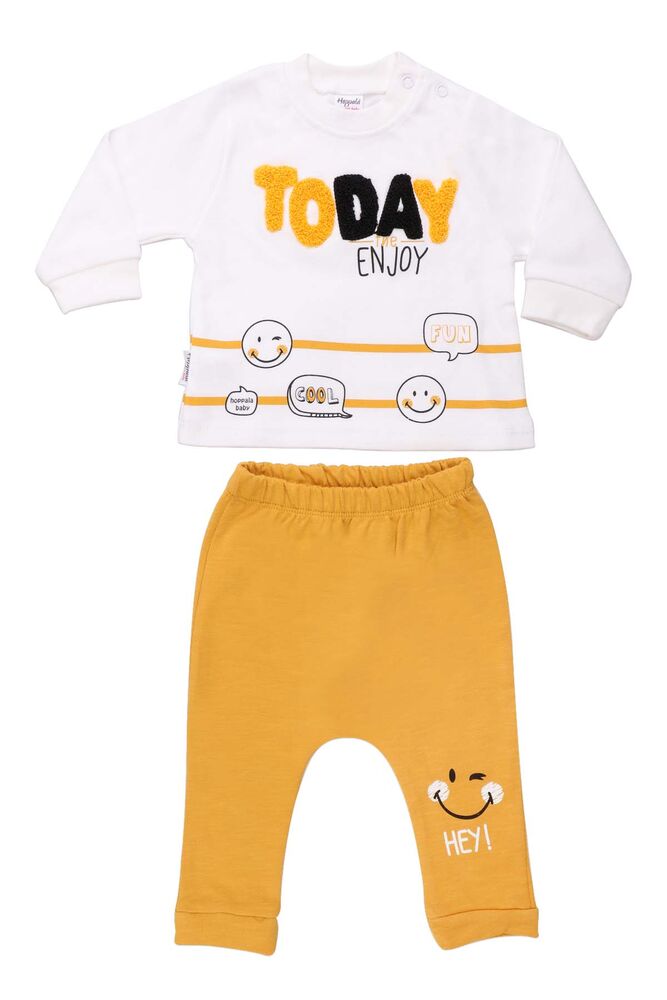 Hoppala Baby Today Erkek Bebek 2'li Takım 2269 | Sarı