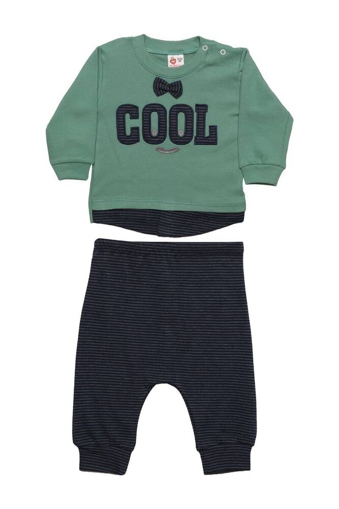 Cool Yazılı Bebek Takım 4010 | Yeşil