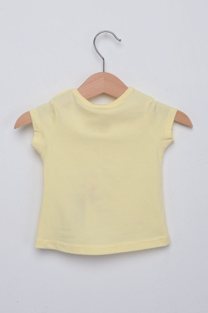 Kirpi Kız Bebek Taytlı Takım | Sarı