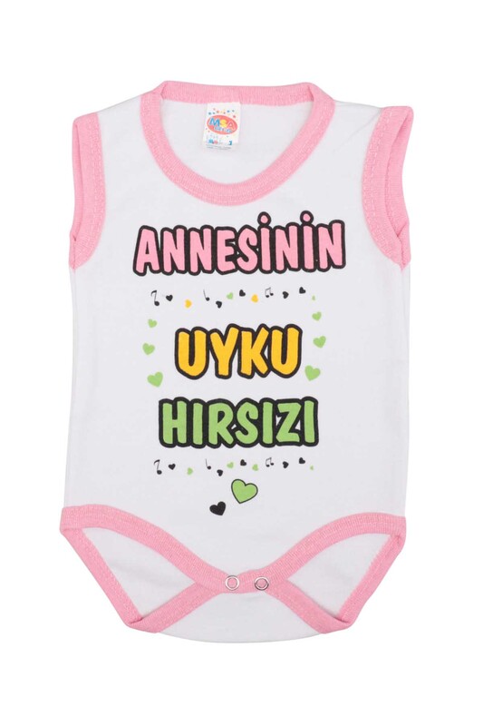 MİNİSOFT - Text Printed Baby Underwear | Pink