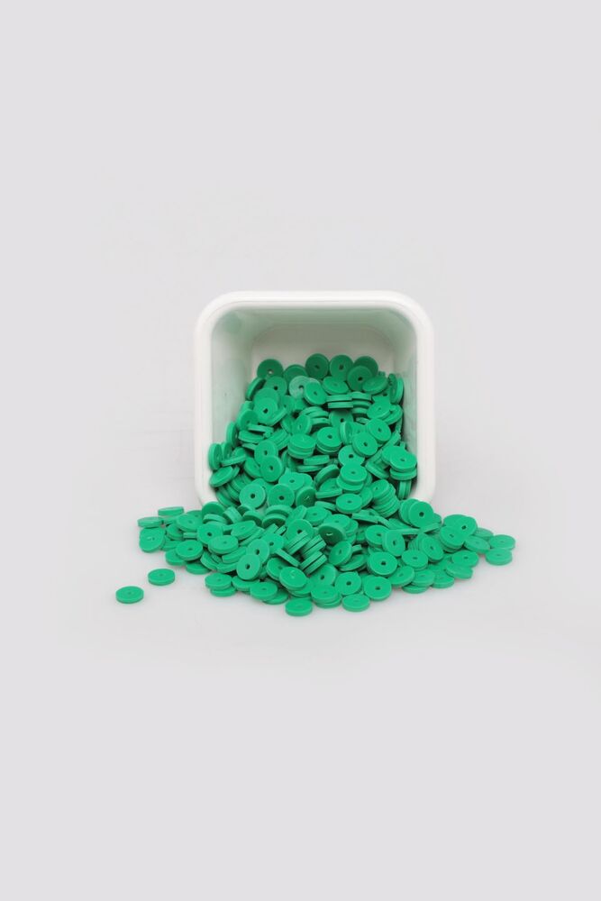 Yuvarlak Hamur Fimo Boncuk 6 mm | Yeşil