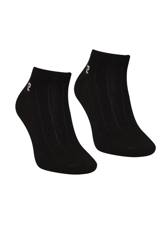 LOF - Erkek Patik Çorap 5481 | Siyah