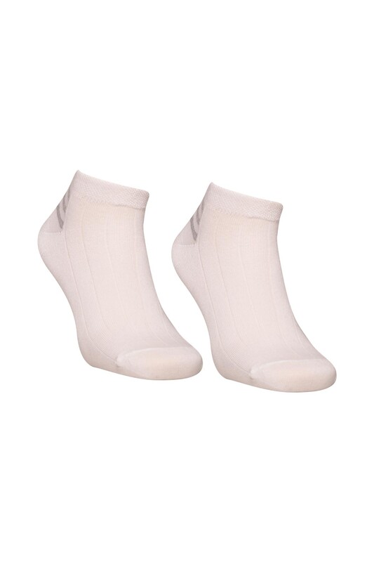 LOF - Erkek Patik Çorap 5482 | Beyaz