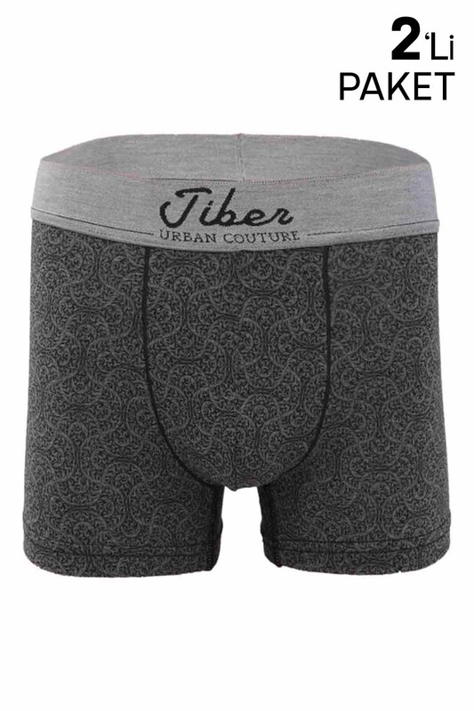 Jiber Boxer 2 Pack 313 | Gray - Thumbnail