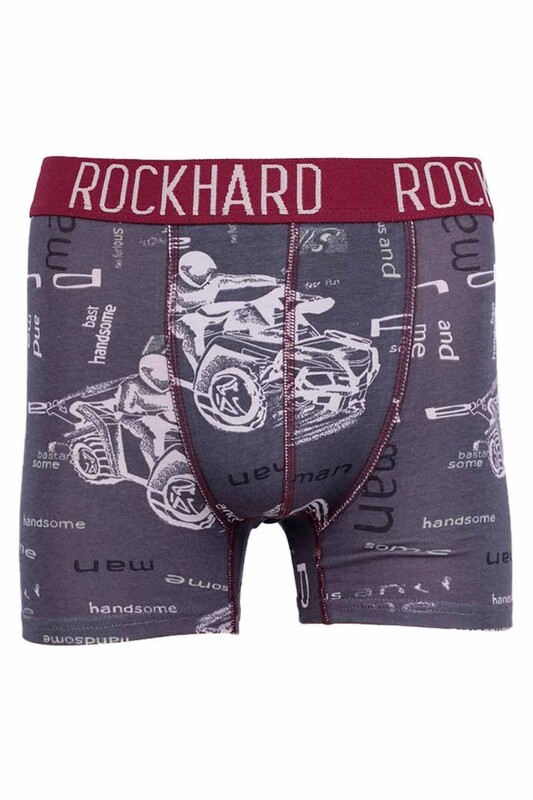 Rock Hard Patterned Man Boxer 7003 | Standart - Thumbnail
