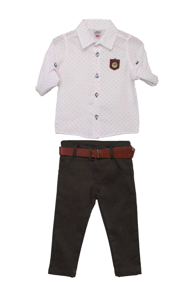 Patterned 2 Pack Boy Suit | Red