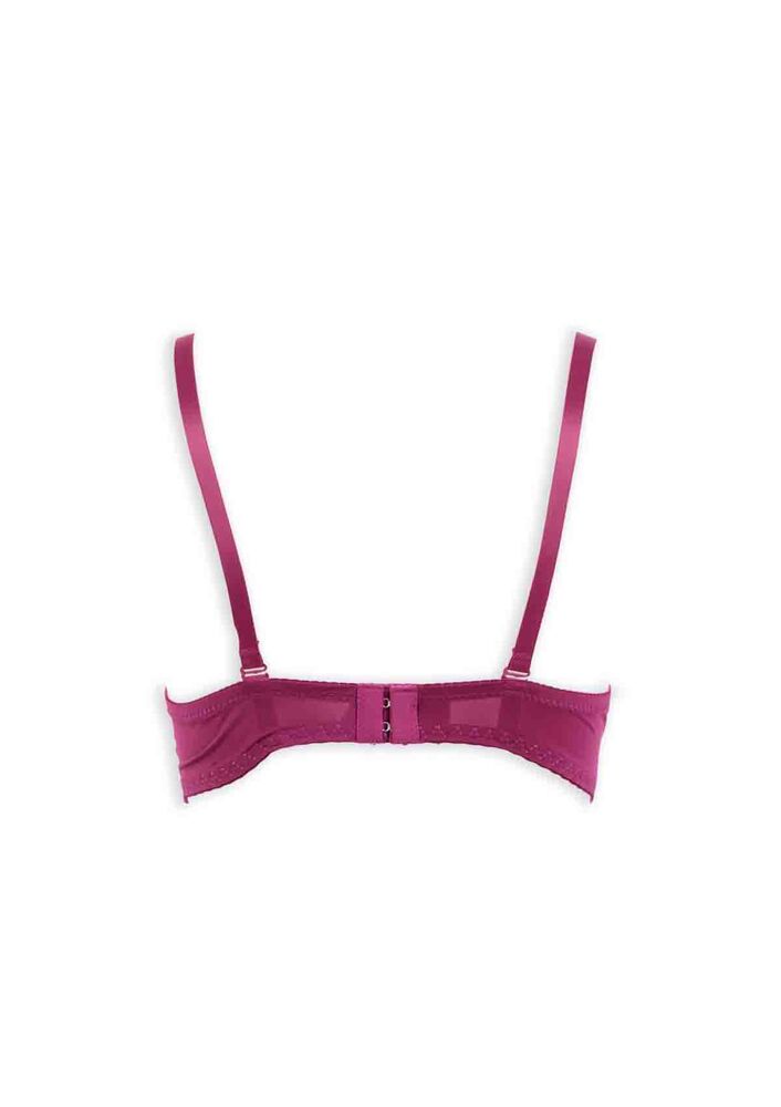 Laced Push Up Bra 5049 | Plum